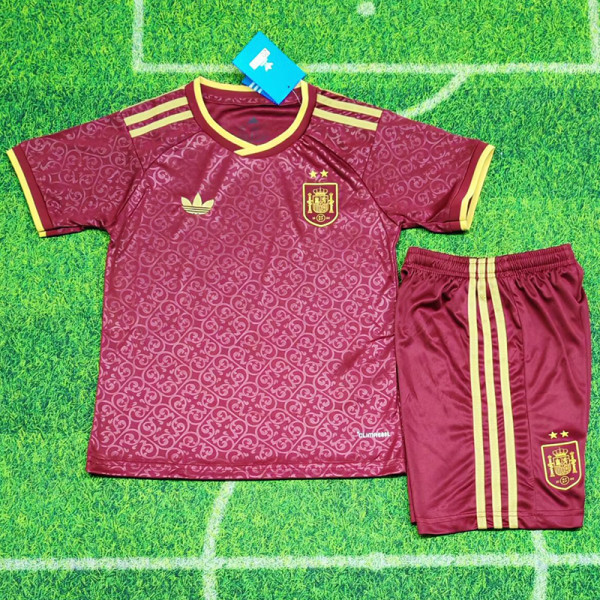 26-27 Spain Third Kids Soccer Jersey
