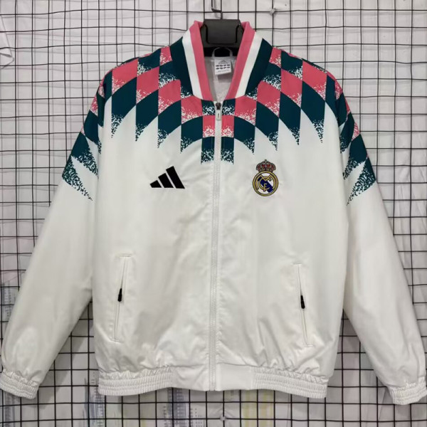 26-27 RMA White Green Windbreaker