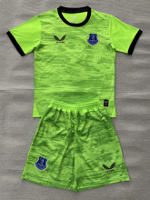 26-27 EVE Green Goalkeeper Kids Soccer Jersey
