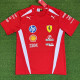 2026 Ferrari Red T-Shirts Racing Suit (Football Jersey Size)(圆领)
