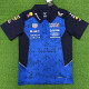 2026 Red Bull Blue Polo Racing Suit (Football Jersey Size)(有领)