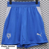 26-27 Al-Hilal Home Player Version Shorts Pants(球员短裤)