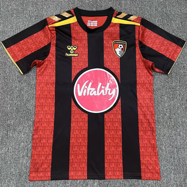 26-27 Bournemouth Home Fans Soccer Jersey