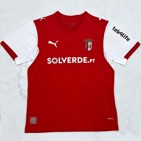26-27 Braga Home Fans Soccer Jersey