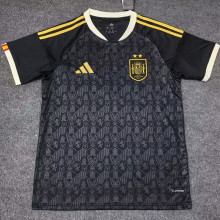 26-27 Spain Black Special Edition Fans Soccer Jersey