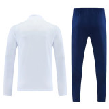 26-27 INT White Half Pull Tracksuit (半拉链)