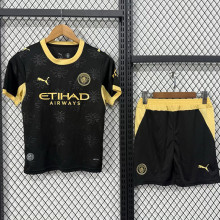 26-27 Man City Away Kids Soccer Jersey
