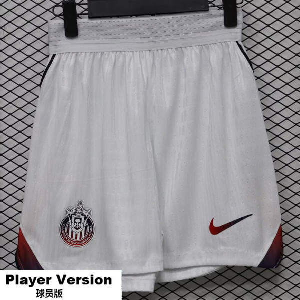 26-27 Chivas Guadalajara Away Player Version Shorts Pants(球员短裤)