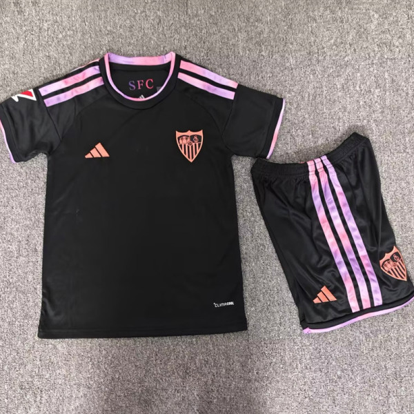 26-27 Sevilla Third Kids Soccer Jersey