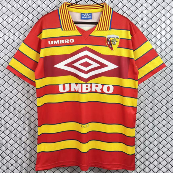 1997-1998 RC Lens Home Retro Soccer Jersey