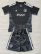 26-27 Ajax Black Goalkeeper Kids Soccer Jersey