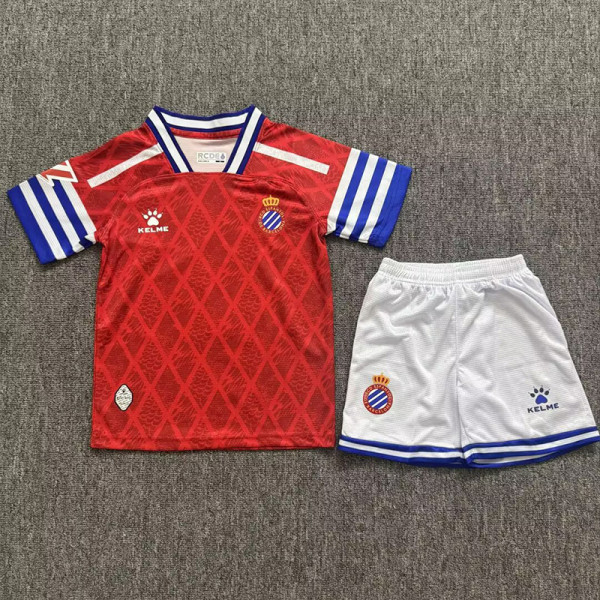 26-27 Espanyol Away Kids Soccer Jersey