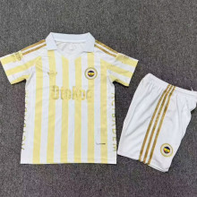 26-27 Fenerbahce Away Kids Soccer Jersey