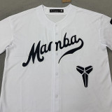 26-27 Mamba  # 24 White Casual Edition Baseball Jersey