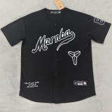 26-27 Mamba  # 24 Black Casual Edition Baseball Jersey