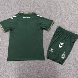 26-27 Werder Bremen Away Kids Soccer Jersey