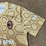 26-27 ACM Yellow Goalkeeper Soccer Jersey