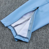 26-27 Bayern Royal blue Windbreaker Suit (风衣套装)
