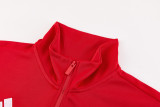 26-27 Man Utd Red Jacket Tracksuit #01