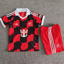 26-27 Fulham Away Kids Soccer Jersey