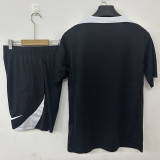 26-27 Brighton Black Training Short Suit