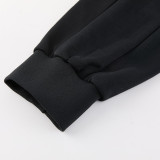 2026 AD Black Hoodie Jacket Tracksuit #AM06