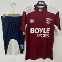26-27 West Ham Red Training Short Suit