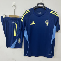 26-27 Zaragoza Lake blue Training Short Suit