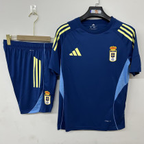 26-27 Real Oviedo Fancy blue Training Short Suit