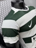 26-27 Sporting Lisbon Home Player Version Soccer Jersey