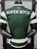 26-27 Sporting Lisbon Home Player Version Soccer Jersey