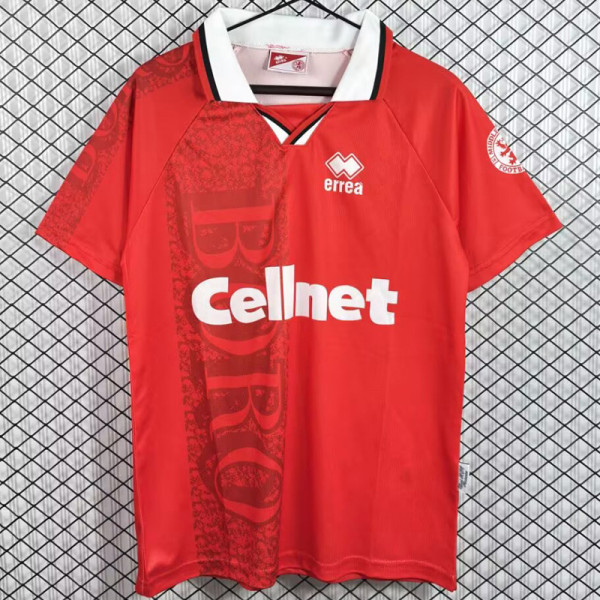 1996-1997 Middlesbrough Home Retro Soccer Jersey