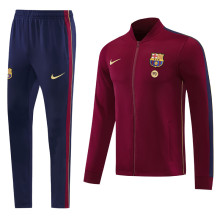 26-27 BAR Brown Red Jacket Tracksuit #01