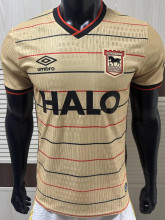 26-27 Ipswich Away Player Version Soccer Jersey