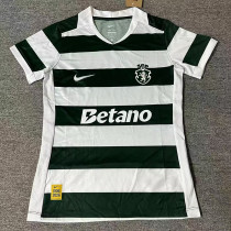 26-27 Sporting Lisbon Home Women Soccer Jersey (女)