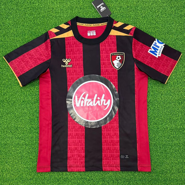 26-27 Bournemouth Home Fans Soccer Jersey