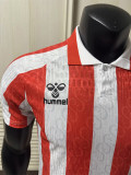 26-27 Sunderland Home Player Version Soccer Jersey