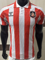26-27 Sunderland Home Player Version Soccer Jersey