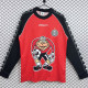 2002 Club Olimpia Red Goalkeeper Long Sleeve Retro Soccer Jersey (长袖)