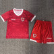 26-27 Wales Red Kids Soccer Jersey (Su-du)