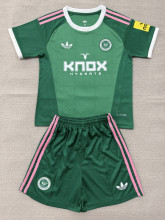 26-27 Newcastle Green Goalkeeper Kids Soccer Jersey