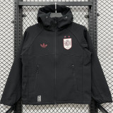 26-27 Spain Black Outdoor Jackets #K8801冲锋衣