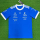2026 Mercedes Blue T-Shirts Racing Suit (Football Jersey Size)