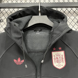 26-27 Spain Black Outdoor Jackets #K8801冲锋衣