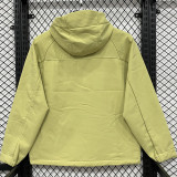 26-27 PSG Jordan Yellow Green Outdoor Jackets #K8802冲锋衣