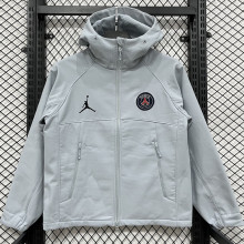 26-27 PSG Jordan Light blue Outdoor Jackets #K8802冲锋衣