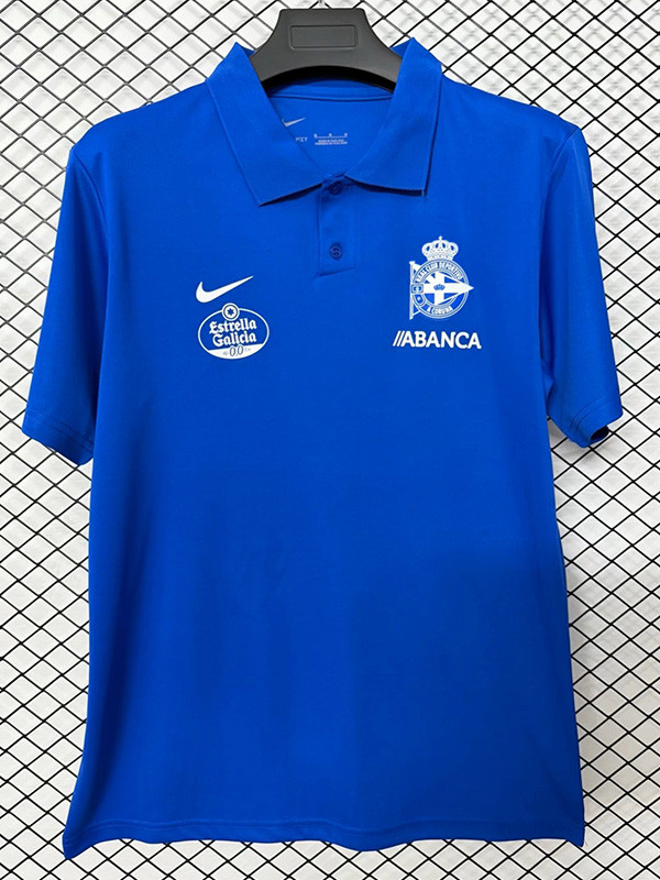 26-27 Malaga Blue Polo Short Sleeve
