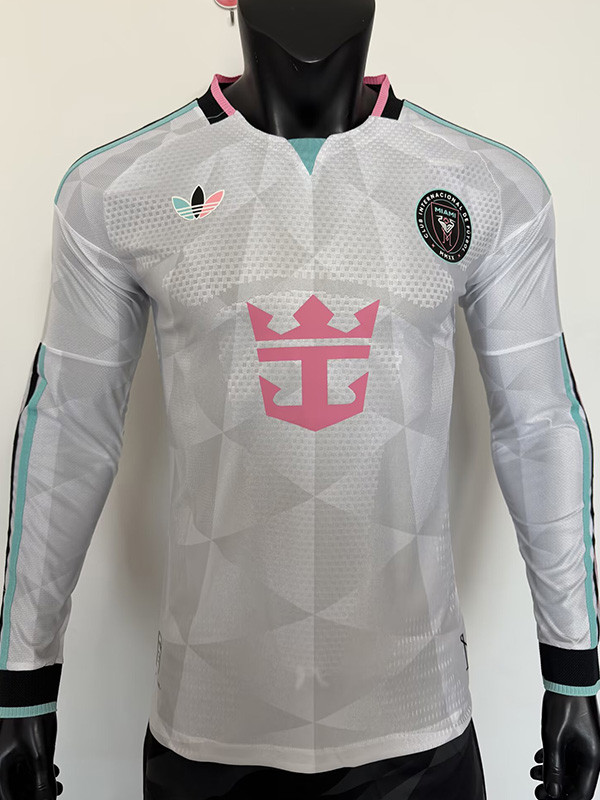 26-27 Inter Miami Third Long Sleeve Player Version Soccer Jersey (长袖球员)
