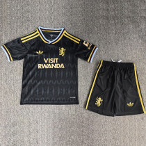 26-27 Aston Villa Away Kids Soccer Jersey