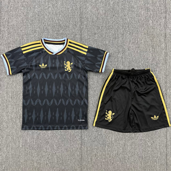 26-27 Aston Villa Away Kids Soccer Jersey